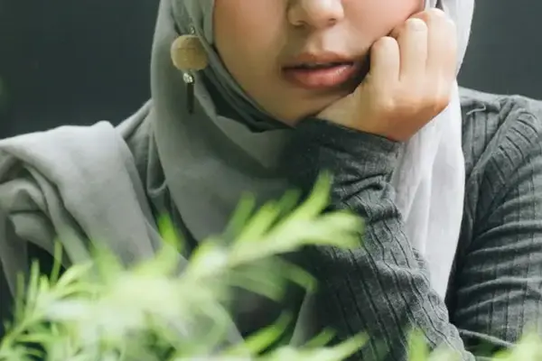 خمار «غيمة» رمادي — صورة 3
