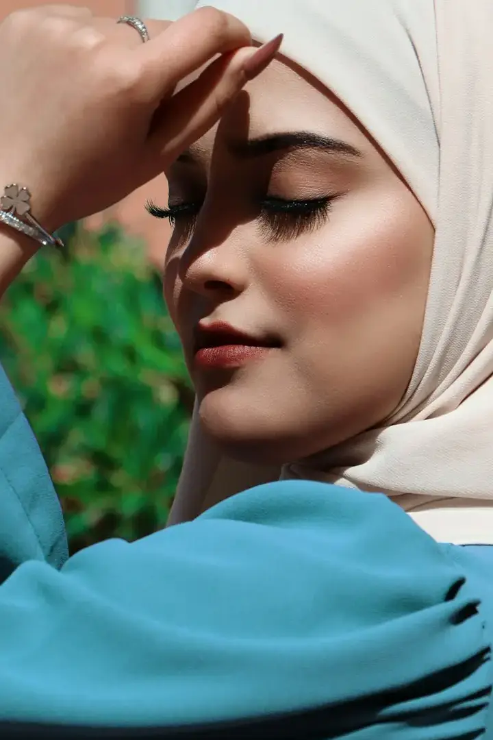 خمار عاجي بطبقتين — صورة 2
