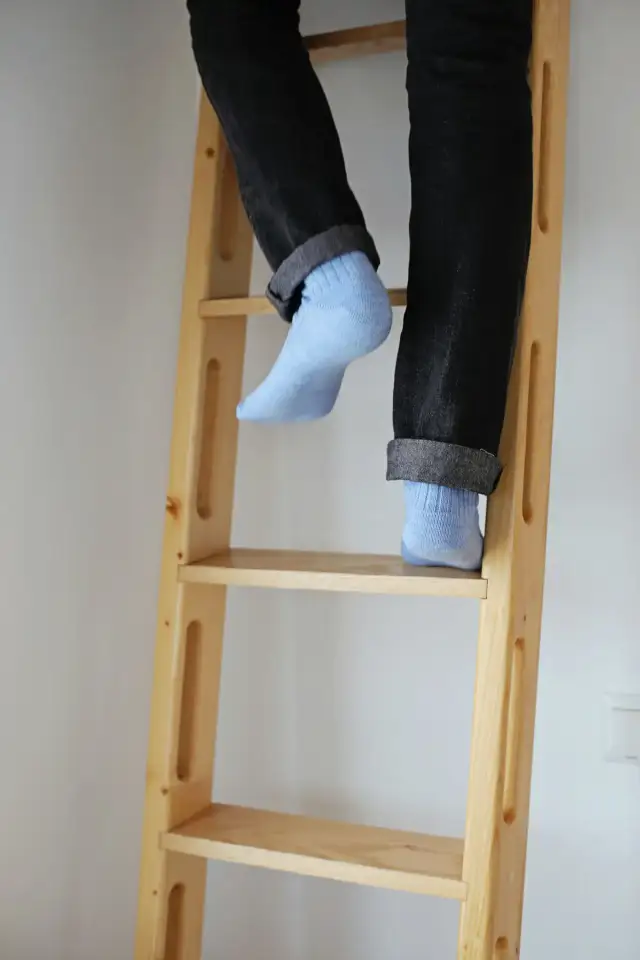 جرابات ناعمة سماوي